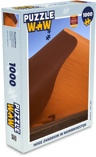 Puzzel Hoge zandduin in Namibwoestijn - Legpuzzel - Puzzel 1000 stukjes volwassenen