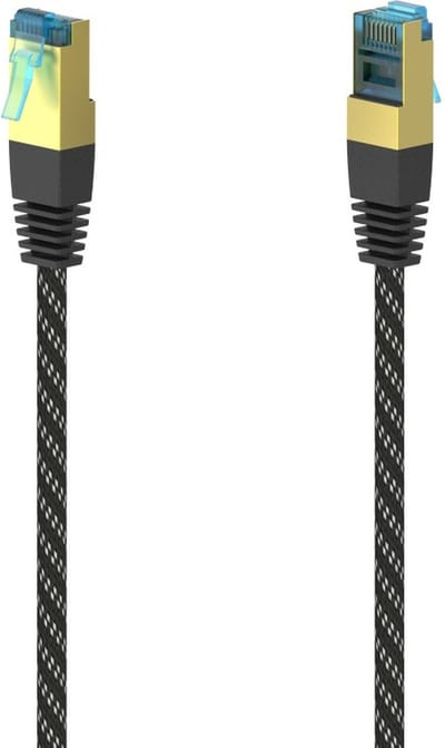 Hama 00201003 netwerkkabel Zwart, Zilver 3 m Cat6 F/UTP (FTP)