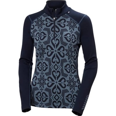 Dames sweatshirt met 1/2 rits Helly Hansen Lifa Midw