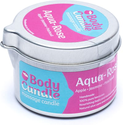 Massagekaars Aqua Rose
