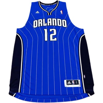 Adidas X NBA Samenwerking Magic Team 12 Howard V-Hals Mode Zacht Mouwloos Basketbalshirt Unisex shirt Blauw 7912A-319-K9630 2XL blue