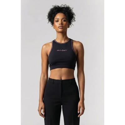 Karl Lagerfeld Black Athleisure Sports Bra Taglia: L | Reggiseni sportivi Outlet | Donna