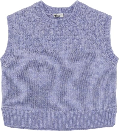 Little Pieces LPFIG KNIT Trui BC Meisjes Trui  - Maat 122/128