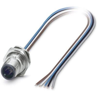 Phoenix Contact 1419645 Sensor/actuator inbouwconnector M12 Aantal polen (sensoren): 5 Stekker, inbouw 0.50 m 1 stuk(s)