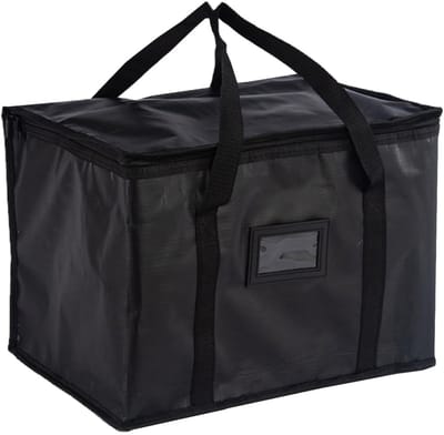 Dailygoods- Voedsellevertas 50 L - Draagbare Thermotas - Picknicktas - Catering Koeltas - Waterdicht - Lichtgewicht 43 cm x 30 cm x 31 cm