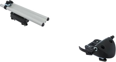 Fietsendrager - Fietsrek Auto - Fiets Vervoeren - Met Geïntegreerd Slot - 28 x 11 x 5 cm - Grijs Aluminium
