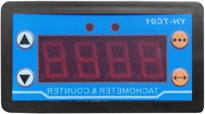 Digitale Toerenteller - Motor Snelheidsmeter - Snelheid Meten - Hoge Precisie LED - N.v.t. - Blauw
