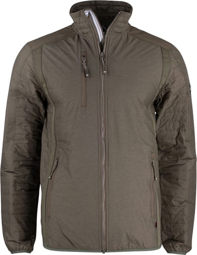Cutter & Buck Packwood Jacket Heren 351426 - Olijfgroen Mélange - M