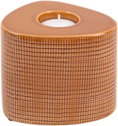 Present Time Waxinelichthouder Triangle 10 Cm Keramiek Geel