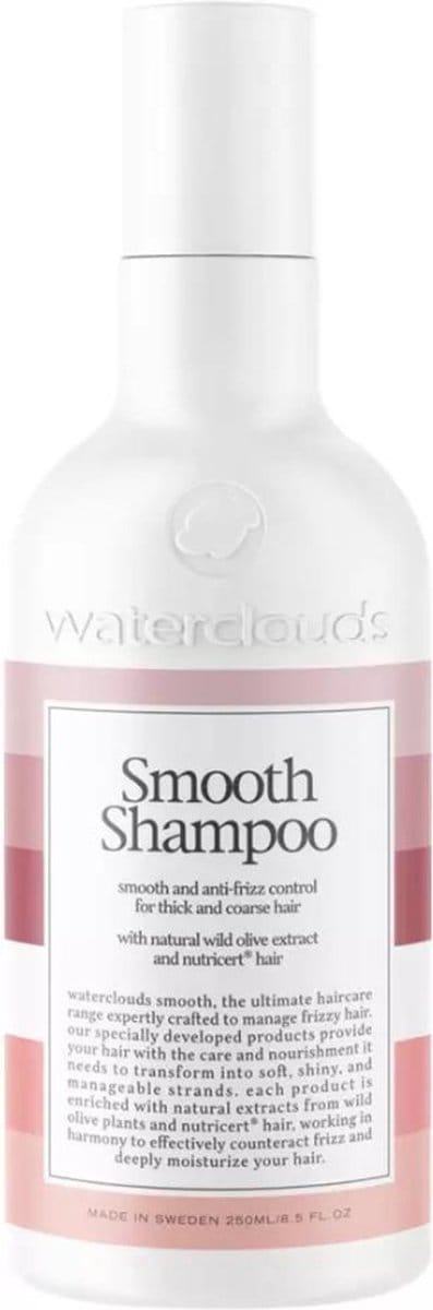 Waterclouds Smooth Shampoo - 250 ml- Normale shampoo - Voor Alle haartypes -