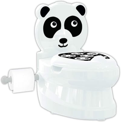 Zindelijkheidstrainingsstoel voor Peuters met Deksel en Toiletpapierhouder - Mini-formaat Toilet voor Jongens en Meisjes