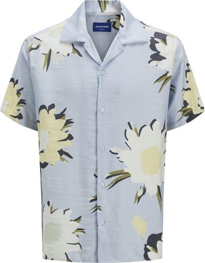 JACK&JONES - JORTAVIRA MARSHALL AOP SHIRT SS OC25 - Heren - Overhemden