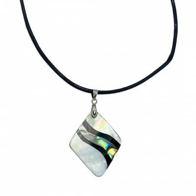 Ketting- Zilverkleurig- Coco- olie - Charme Bijoux