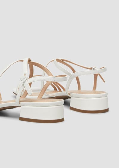 s.Oliver - female - Sandalen in laklederlook