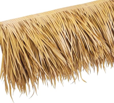 Kunstmatige Palm Rietmat voor Dakbedekking 100x50cm - Weerbestendige Tropische Decoratie Rol