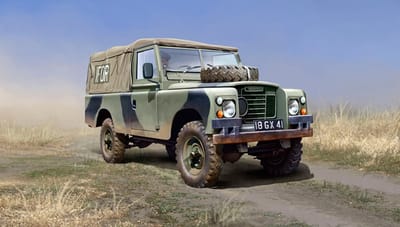 Italeri Modelbouwpakket Militaire voertuigen - 6508 Land Rover 109’ LWB Plastic - 1:35 - Modelbouw