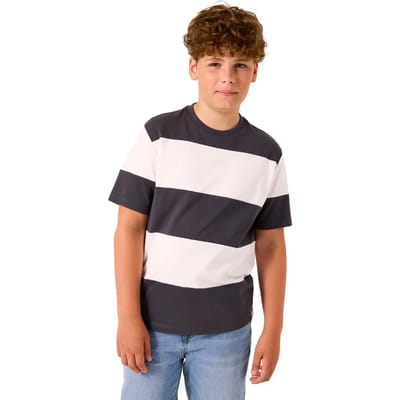 GARCIA Jongens Effen T-shirt Grijs Korte mouw