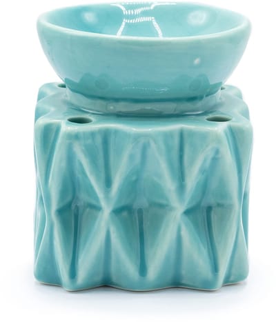 Oliebrander Geometrisch - Blauw