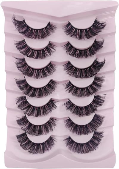 Nepwimpers Set met 7 Paar Natuurlijke en Volle Wimperstijlen | Cat Eye Effect