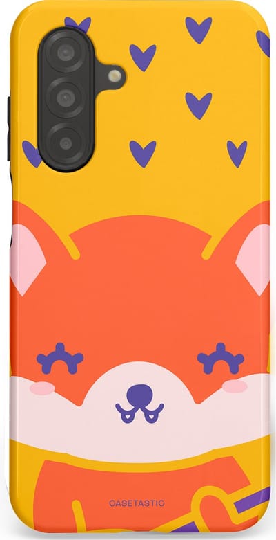 Casetastic Hoesje Geschikt voor Samsung A26 - Stijlvolle Beschermende Duo-layer Case - Vossen beat