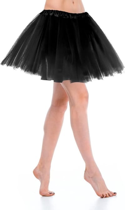 Elegante Tulle Rok voor Vrouwen en Tieners - Drie Laags Tutu Rok voor Feestkleding en Dansactiviteiten