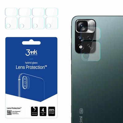 3MK Lens Protect - Neusbeschermer - Voor Xiaomi Redmi Note 11 Pro+ 5G - 4 stuks - Krasbestendig