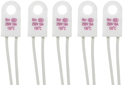 Temperatuur Beveiliging - Thermostaat Zekering - Oververhitting Bescherming - 135 Graden Activering - 15A 250V