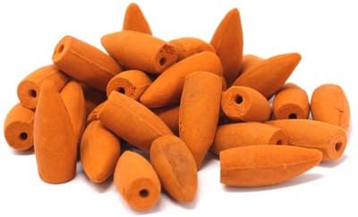 Backflow Wierookkegel - Amber - 25 stuks