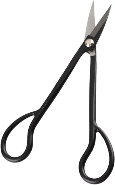 Bonsaisharen - Snoeigereedschap - Plantenonderhoud - Ergonomisch handvat - 185 mm - Zilverkleurig