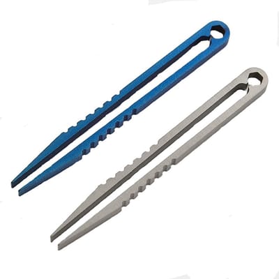 Draagbare Mini Pincet - Titanium Legering EDC Tool voor Reizen en Outdoor Activiteiten