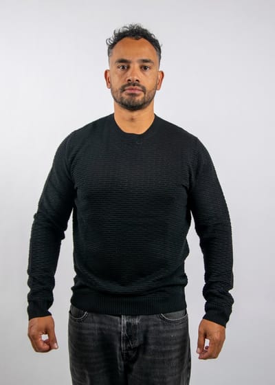 Antony Morato Sweater Regular Fit In Wool Merino