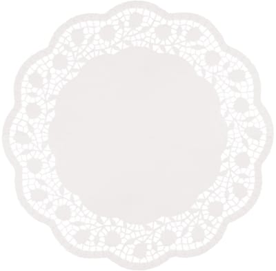 250 Taartranden rond Ø 36 cm wit