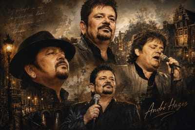 Andre Hazes Plexiglas schilderij 80x50cm