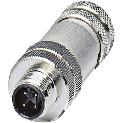 Phoenix Contact 1501540 Sensor/actuator connector, niet geassembleerd M12 Aantal polen (sensoren): 4 Stekker, recht 1 stuk(s)