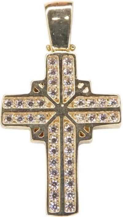 Gouden kruis Grieks model
