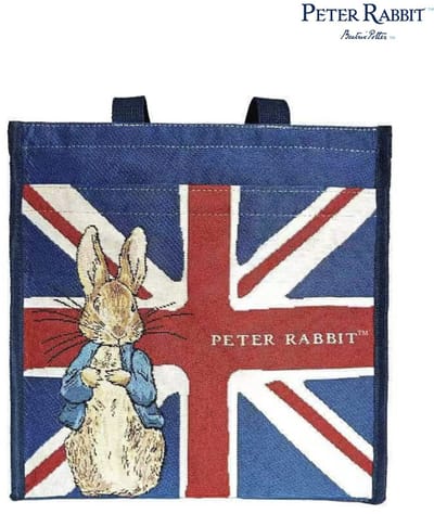 Cityshopper - Schoudertas - Peter Rabbit - Union Jack - Pieter Konijn - Beatrix Potter