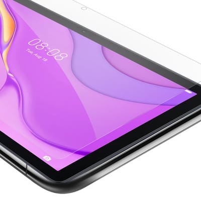 Cadorabo Screenprotector geschikt voor Huawei MatePad T 10 (9.7 Zoll) / T 10s (10.1 Zoll) in KRISTALHELDER - Gehard (Tempered) display Film beschermglas in 9H hardheid met 3D Touch