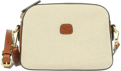 BRIC'S schoudertas Volterra Trama Crossbody Bag Cappuccino beige
