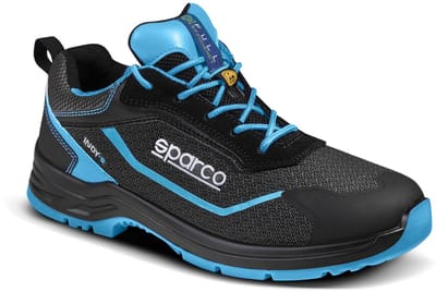 Sparco Werkschoenen S3S - Indy-E Aster - Zwart/Blauw — black — 47