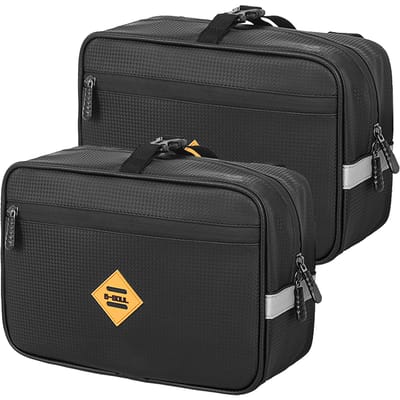4.5L Fiets Achterdrager Tas Waterdichte Fiets Stuur Tas Fiets Pannier voor Fiets Motorfiets 2 pcs