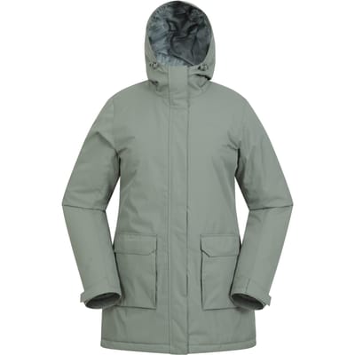 Mountain Warehouse Dames/Dames Ranger Waterafstotende Gewatteerde Parka (Donkere Khaki)