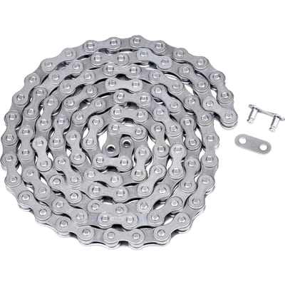 KMC Ketting - Anti-roest - EcoProTeQ - Singlespeed - 128 schakels - Donker zilver