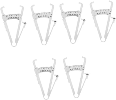 Vetmeter Meetapparaat - Huidplooimeter Lichaamsvet - Lichaamsvet Meten - Digitale Huidplooicalculator - 3 Sets - Wit