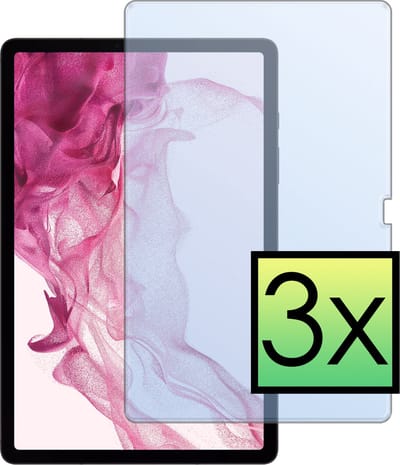Screenprotector - 3 Stuks - Geschikt voor Samsung Galaxy Tab S10 Plus - Extra Sterk - Beschermglas - Gehard Glas - Tempered Glass - Screen Protector - Bescherm Cover