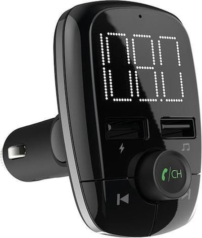 FM Transmitter - Bluetooth Draadloze Carkit - Lader - Adapter - Radio - USB Poort - Snel Lader - Audio - Auto Accessoires - Muziek - Handsfree Bellen - Auto - AUX input - MP3 Speler Mobiel voor Smartphone Universeel