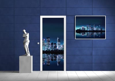 City Skyline Photo Wallcovering