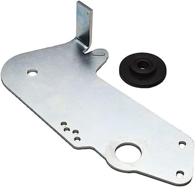 Katrol Beugel Kit - Poeliehouder Spacer - Grasmaaier Reparatie - All-in-One Vervanging - 24 x 18 x 5 cm - Zilverkleurig
