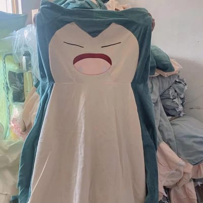 200/150cm Aoger Gigantische Snorlax Pluche Speelgoed Kawaii Zachte Snorlax Leren Schelp Pluche ZONDER Vulling Kussen Cadeaus Voor Kinderen Pokemon 100cm