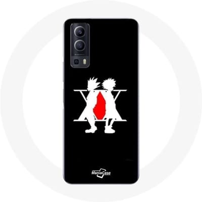 Vivo Y72 Case Hunter x Hunter Manga-logo Zwart zwart