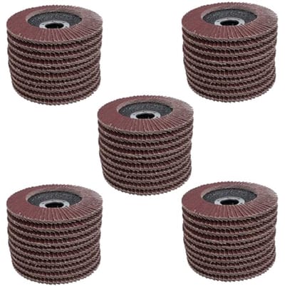 50 x Geluidsplaten voor Hoekslijpers - 4,5 inch (115mm) Schijven voor Slijpen en Schuren